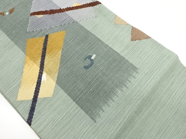 JAPANESE NAGOYA OBI / WOVEN ABSTRACT